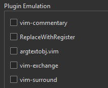 "FakeVim Plugin Emulation preferences"